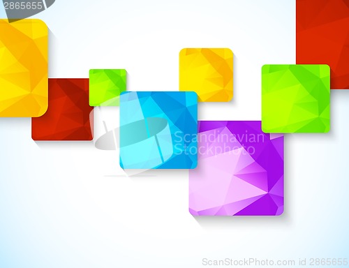Image of Abstract background with squares