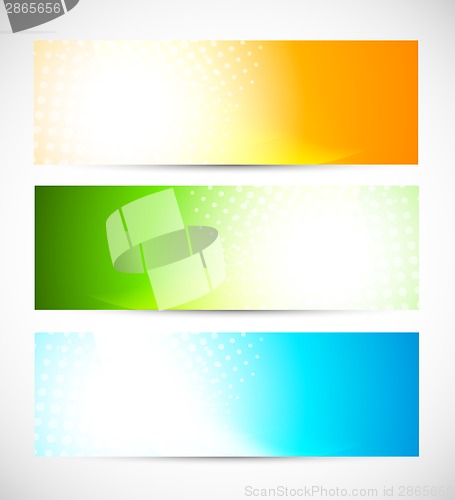 Image of Set of banners