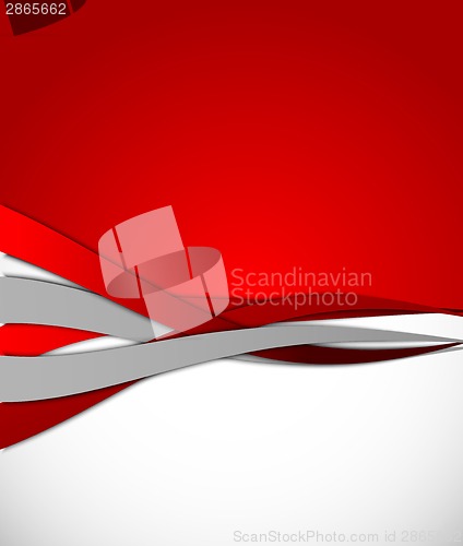 Image of Abstract red background