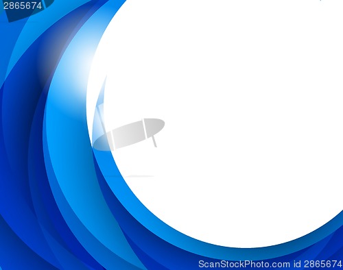 Image of Abstract blue background