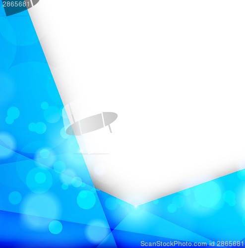 Image of Abstract blue background