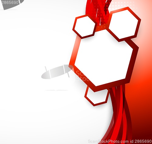 Image of Abstract red background
