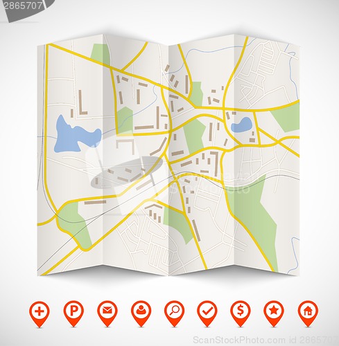 Image of Navigation map