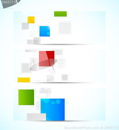 Image of Set of banners