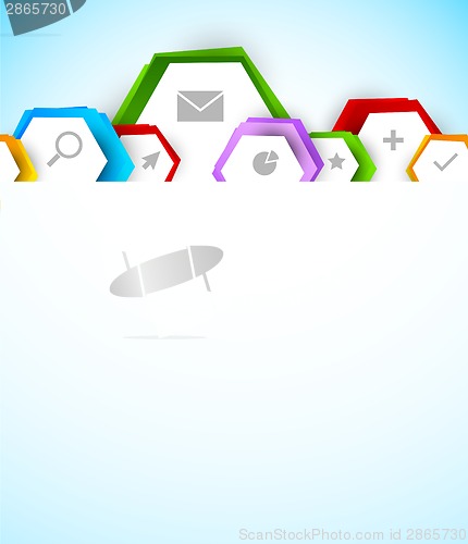 Image of Abstract web template