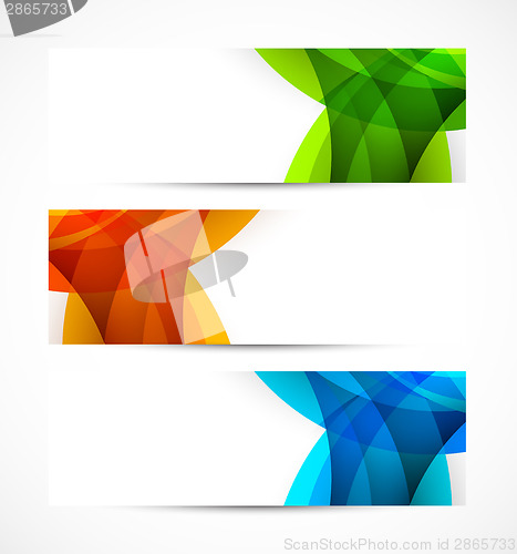 Image of Set of banners