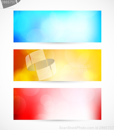Image of Set of banners