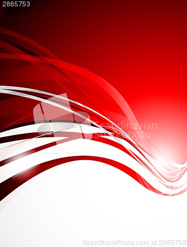 Image of Abstract red background