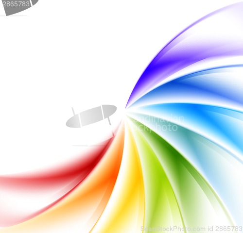 Image of Abstract rainbow background