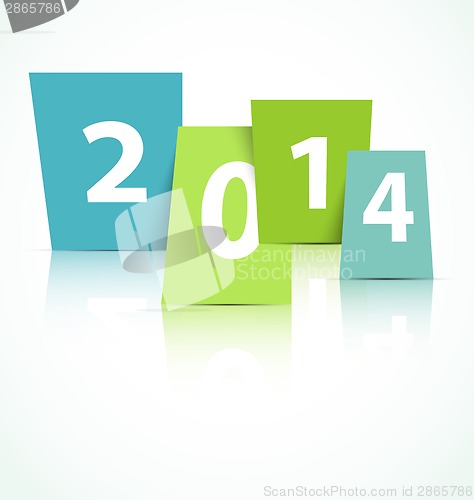 Image of 2014 new year card