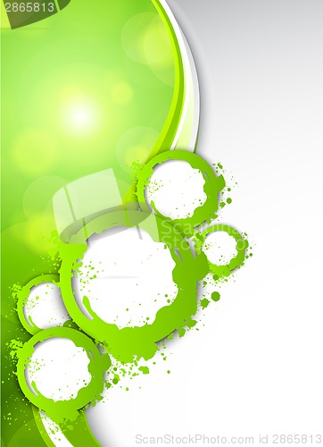 Image of Abstract green background