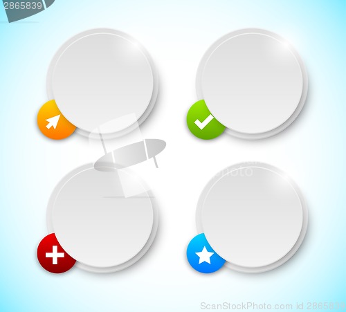 Image of Design elements. Circles