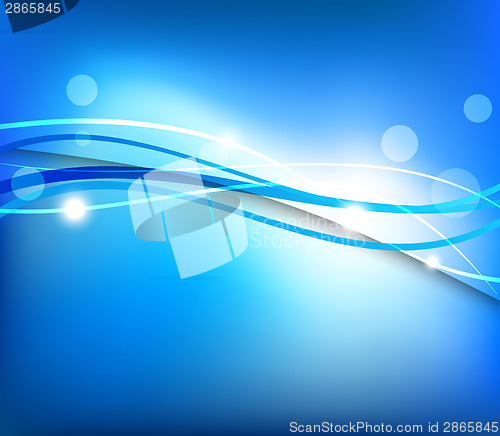 Image of Abstract blue background