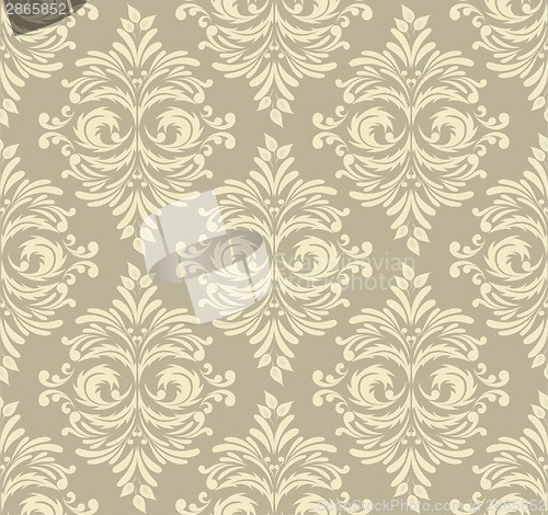 Image of Abstract damask pattern