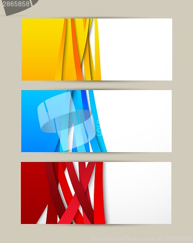 Image of Set of banners
