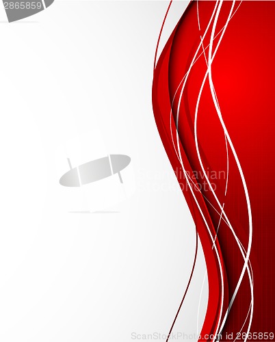 Image of Abstract wavy background