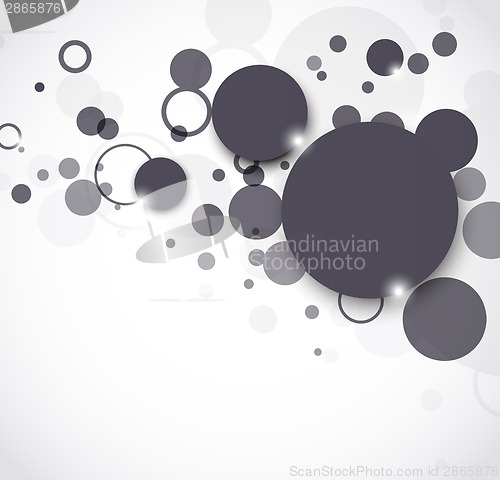 Image of Abstract background with circles