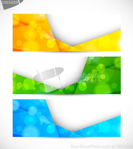 Image of Set of banners