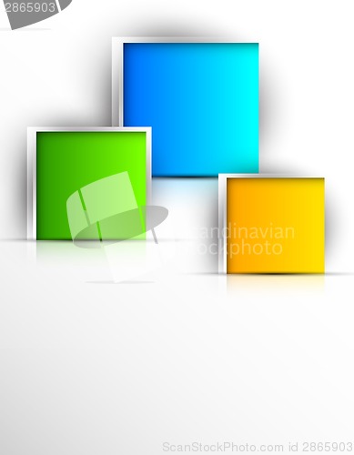 Image of Abstract template with squares