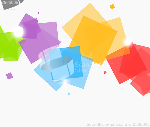 Image of Abstract background with squares