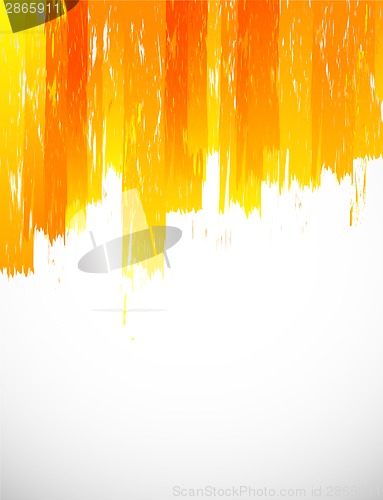 Image of Orange grunge background