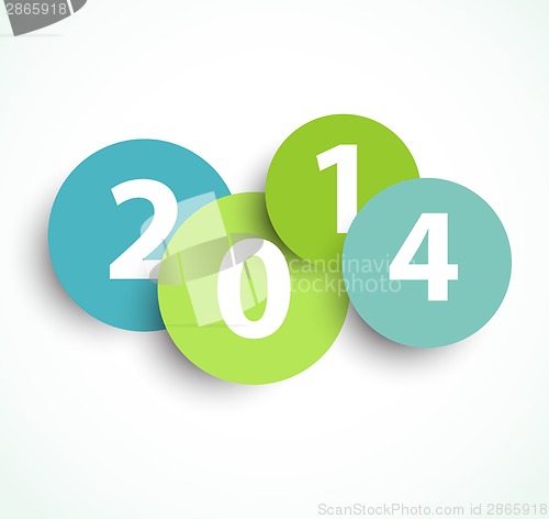 Image of New year card