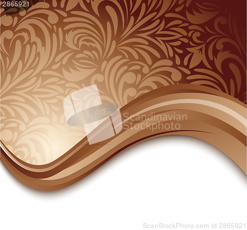 Image of Abstract brown background