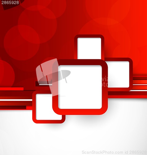 Image of Abstract background in red color