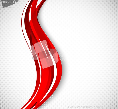 Image of Abstract background with red lines