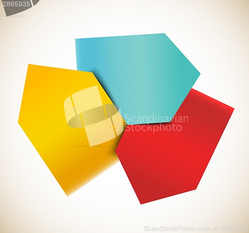 Image of Abstract infographic design