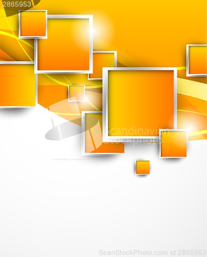 Image of Background with orange squares