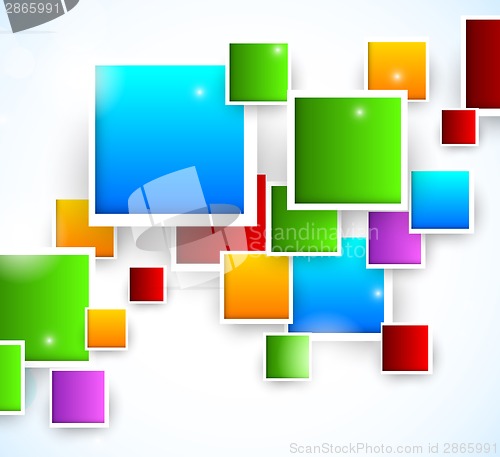 Image of Abstract background with squares