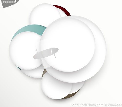 Image of Design template with circles