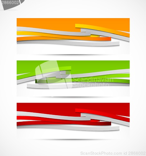 Image of Set of banners