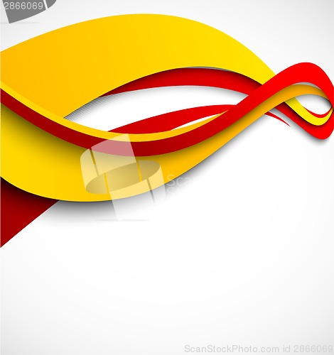 Image of Abstract wavy background