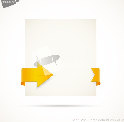 Image of Card with arrow