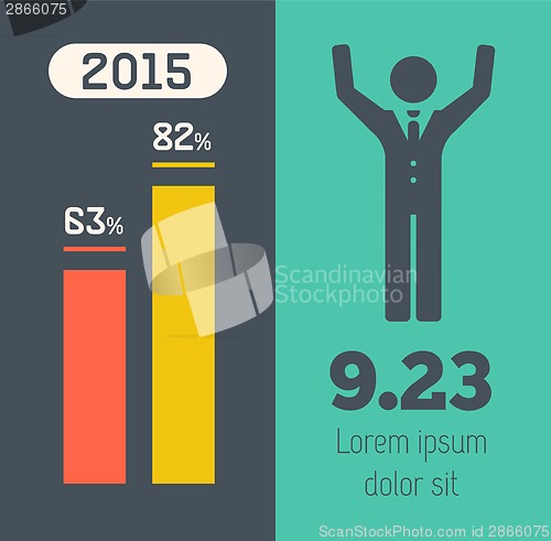 Image of Technology Infographic Element