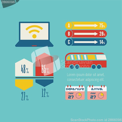 Image of Travel Infographic Element