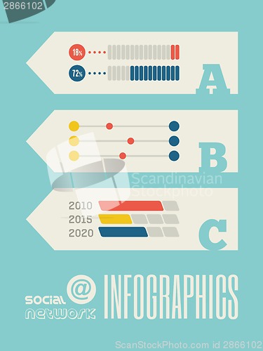 Image of Technology Infographic Element