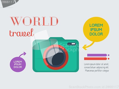 Image of Travel Infographic Element