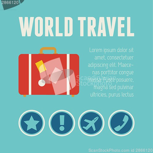 Image of Travel Infographic Element