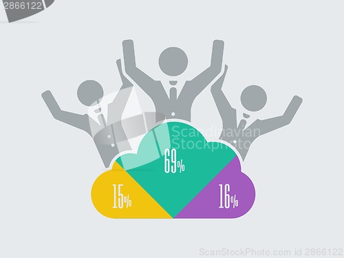 Image of Technology Infographic Element