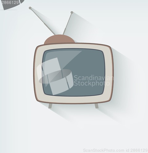Image of Retro tv icon