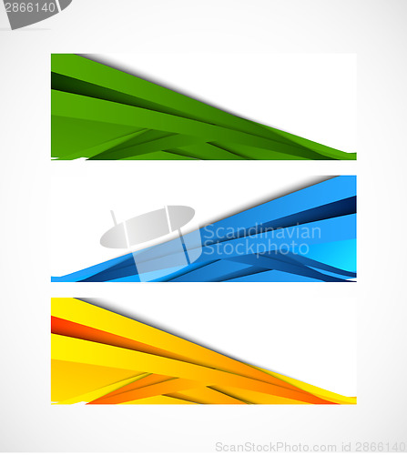 Image of Set of banners