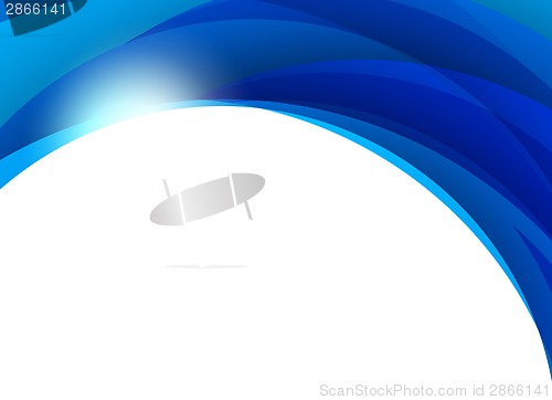 Image of Abstract blue background