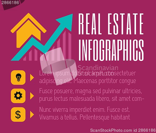 Image of Real Estate Infographic Element