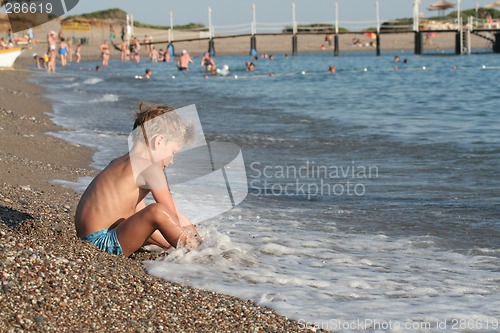 Image of At the beach