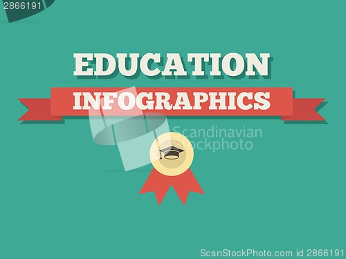 Image of Education Infographic Element