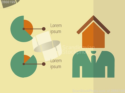 Image of Real Estate Infographic Element