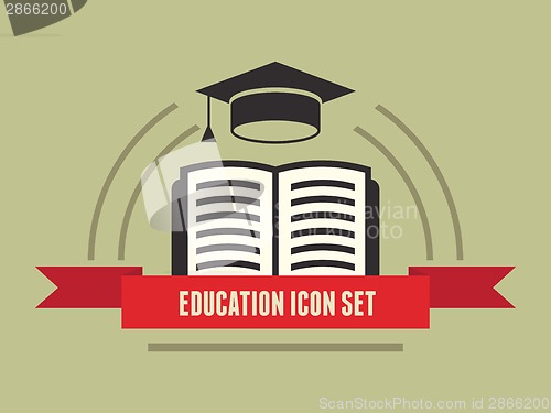 Image of Education Infographic Element